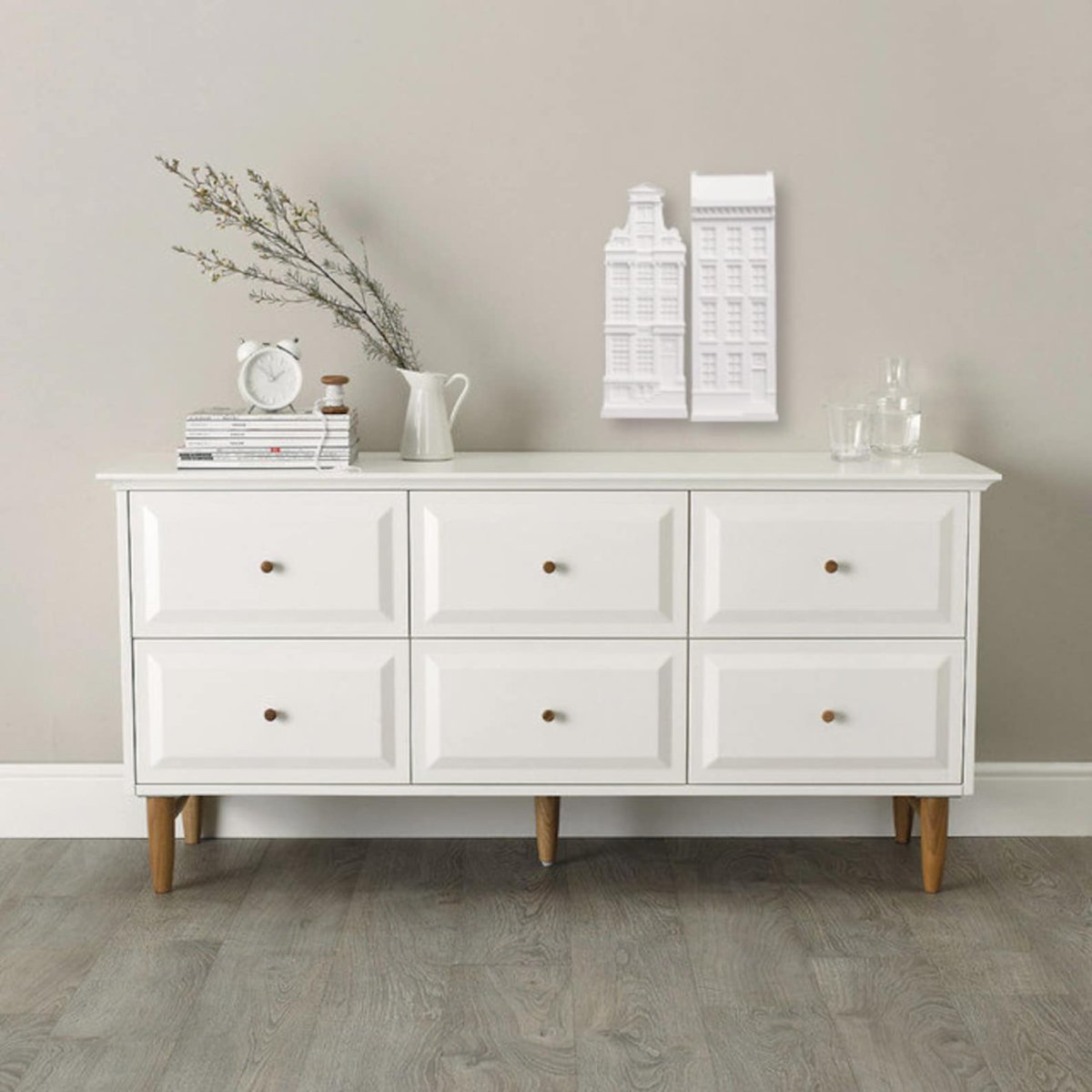 Комод Сканди белый