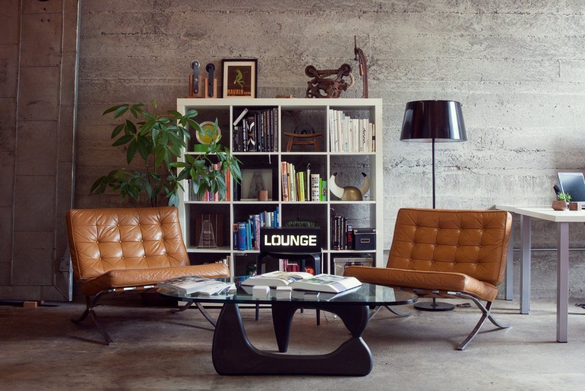 Кресло Барселона в интерьере