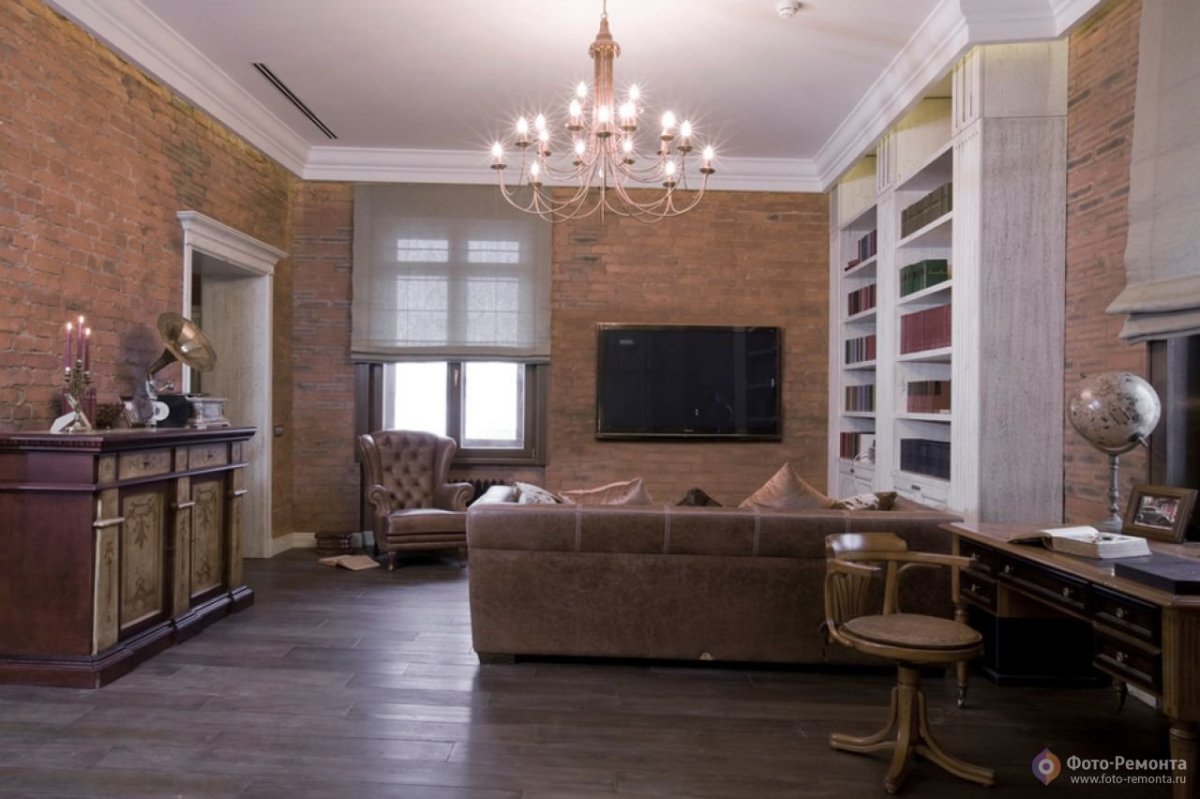 Плинтус в стиле лофт