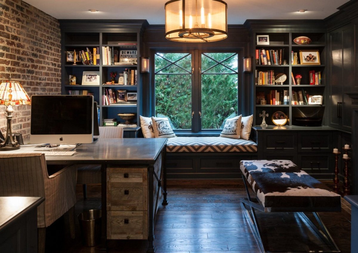 Домашний офис интерьер