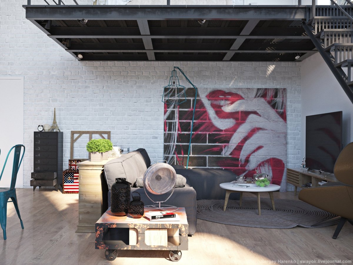 «Loft Studio 8 (лофт студия 8) (8)» планировка