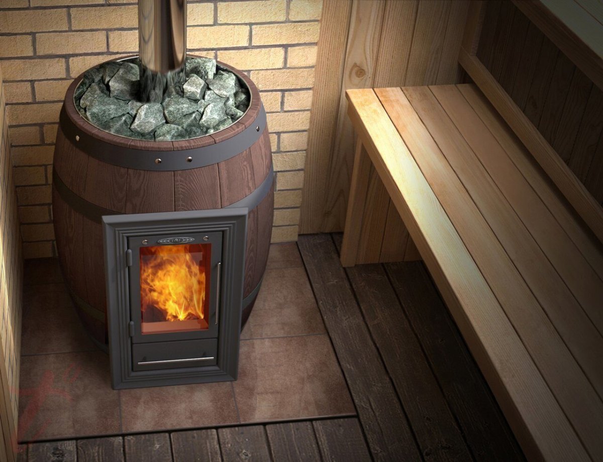 Дровяная банная печь TMF Скоропарка 2012 inox