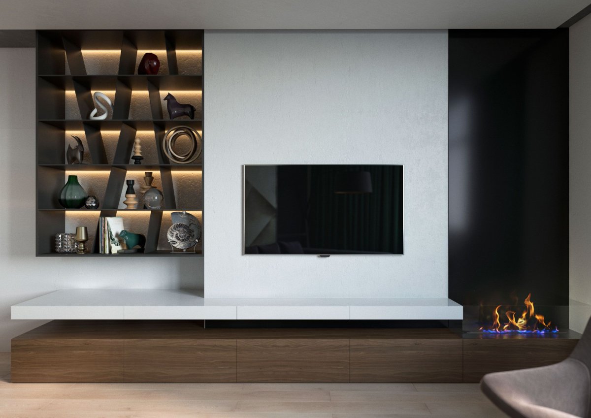 Стеновая панель под телевизор