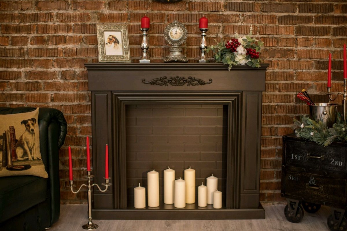 Имитация камина