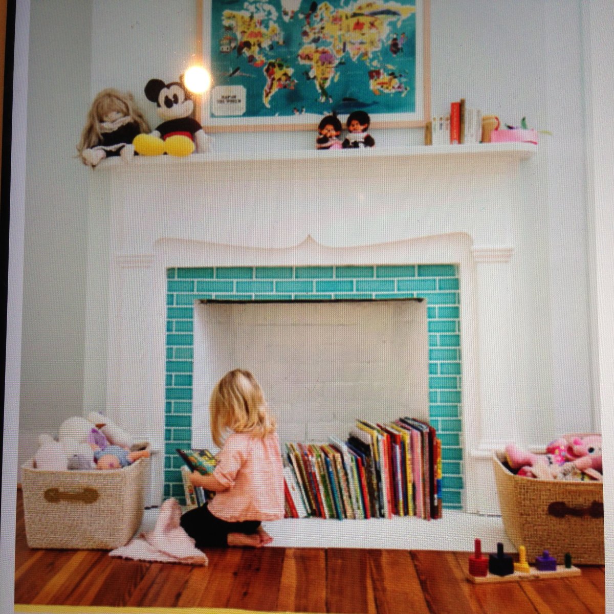 Декоративный камин в интерьере