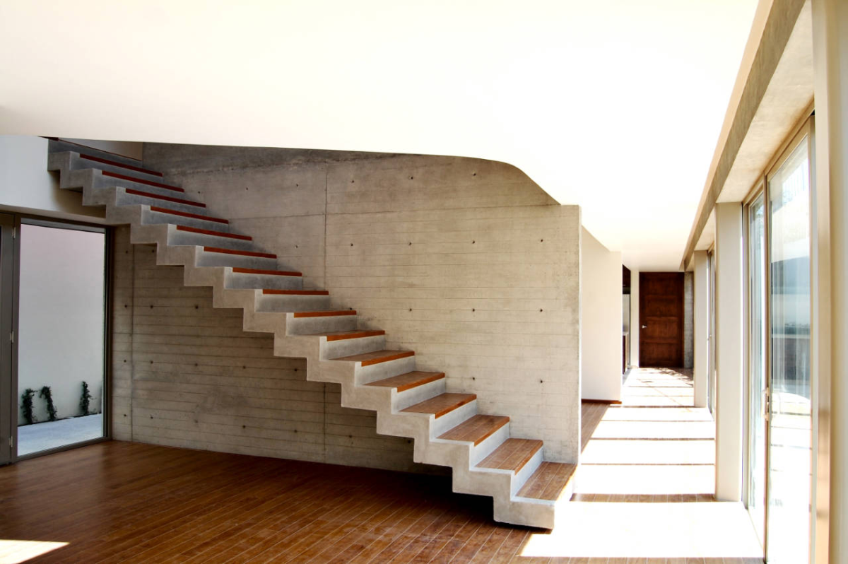 Small Concrete Stairs Road