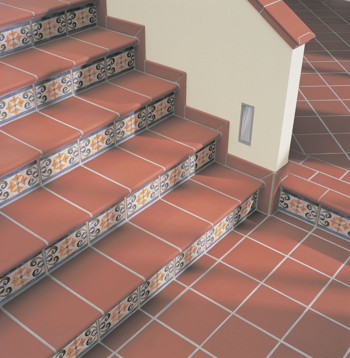 Клинкерная плитка для ступеней