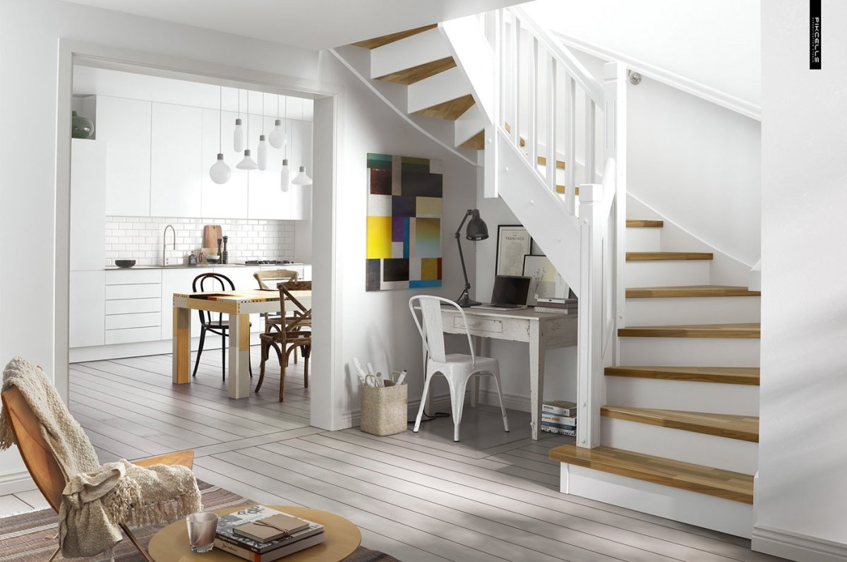 Лестница в доме Сканди