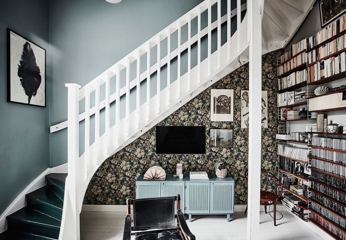 Стильные лестницы в Скандинавский дом