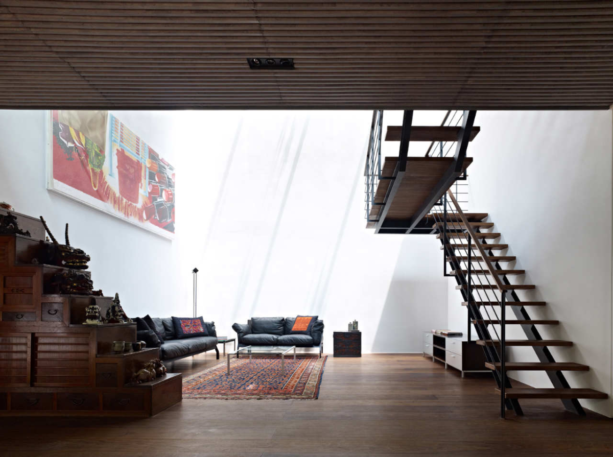 Самурайский дом интерьер