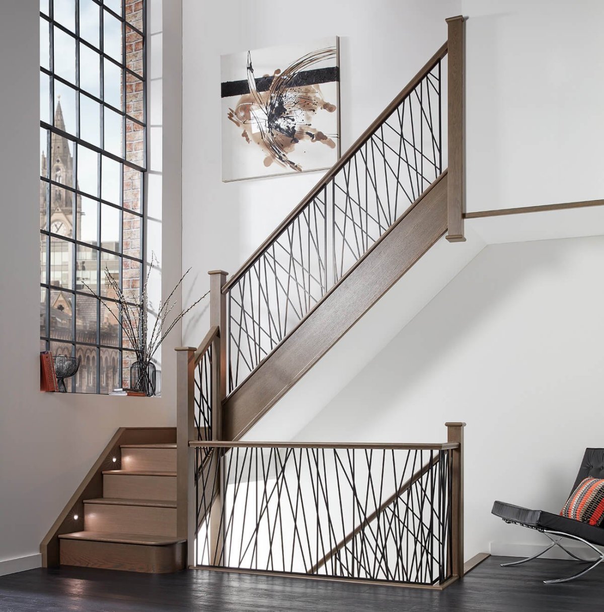 Ограждение лестницы