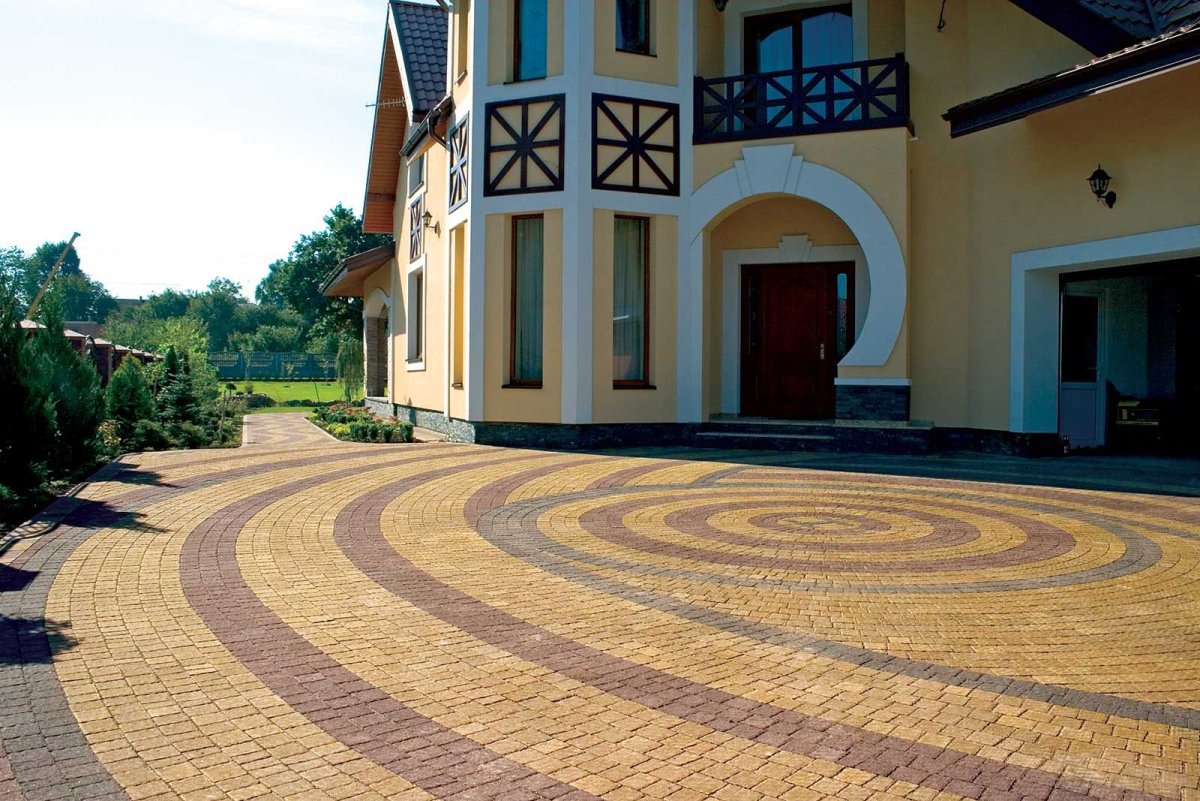 Декорация для брусчатка