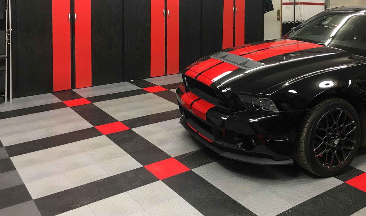 Interlocked Floor carpark