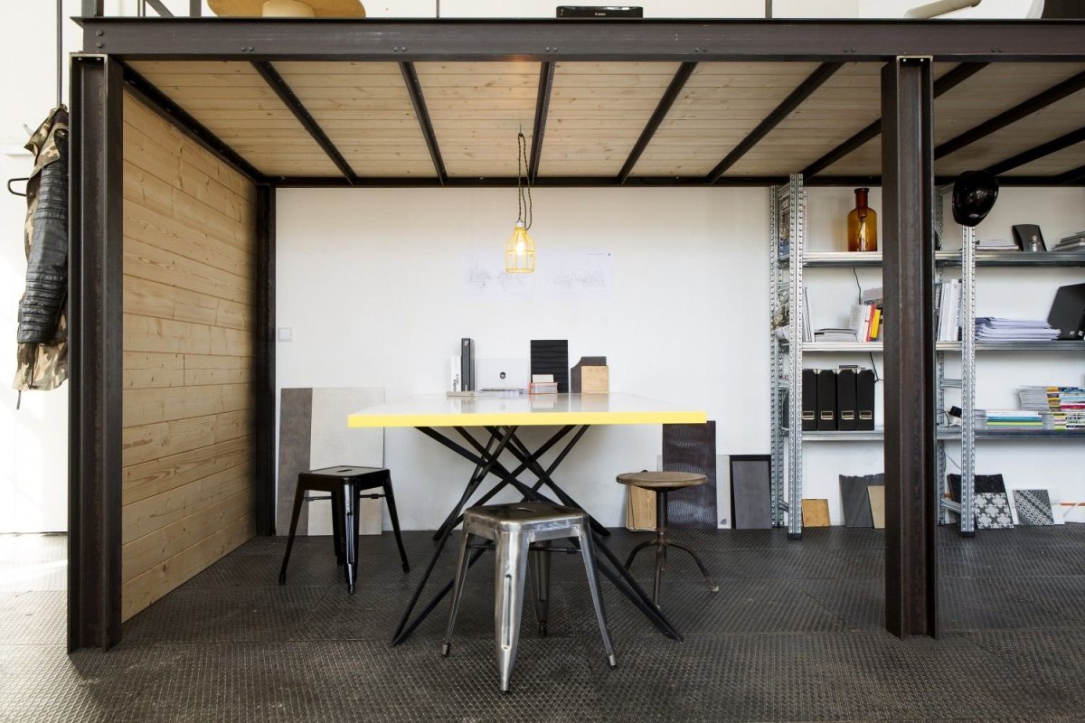 Мебель для гаража в стиле лофт