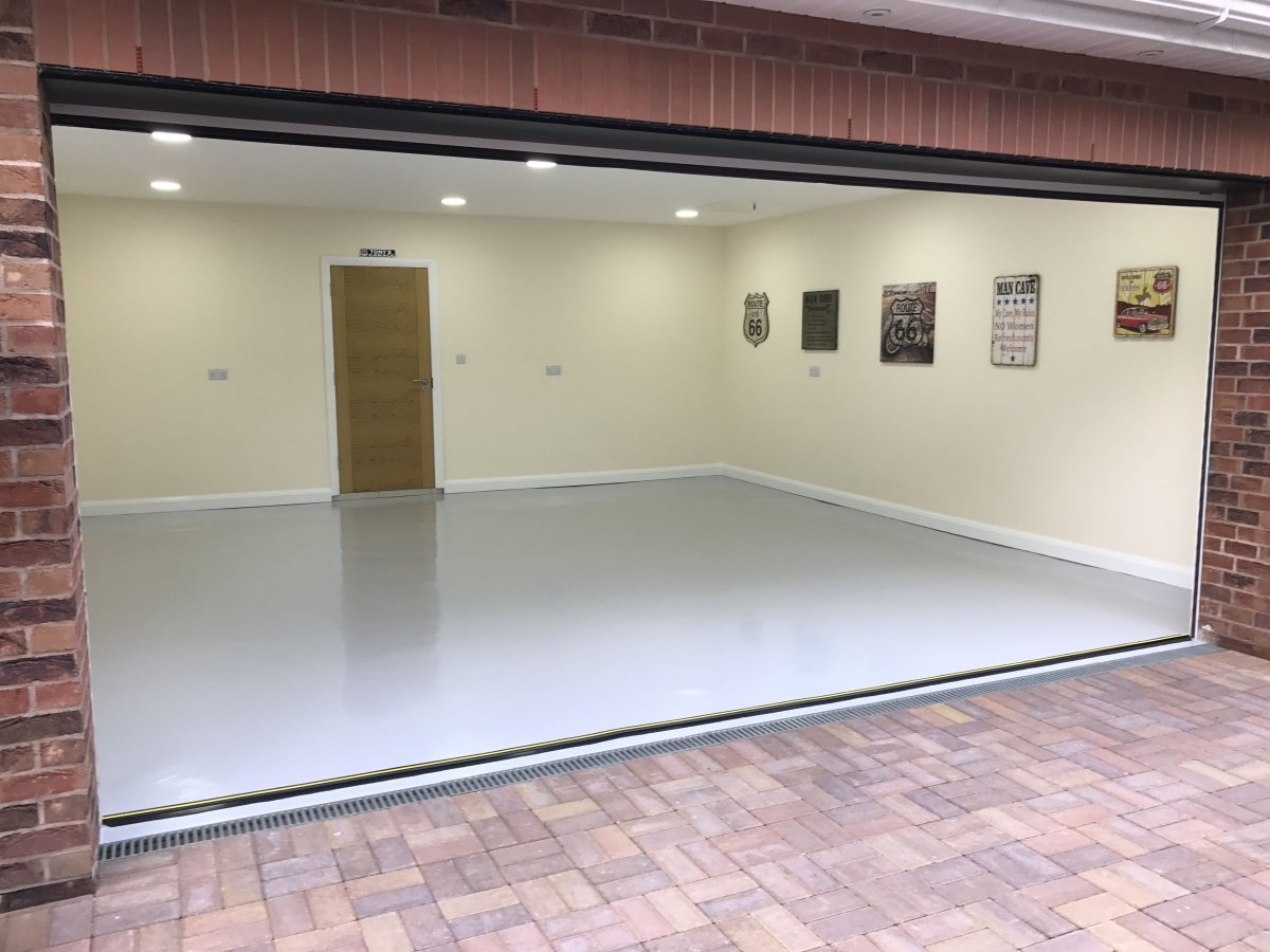 Цвет пола в гараже