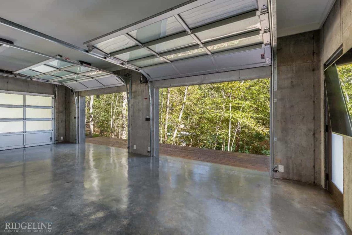 Polished Concrete Garage Floor