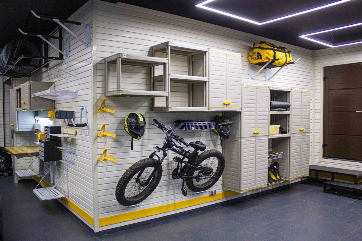 Обустройство гаража