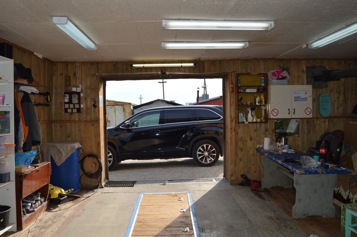 Обустройство гаража 6х4