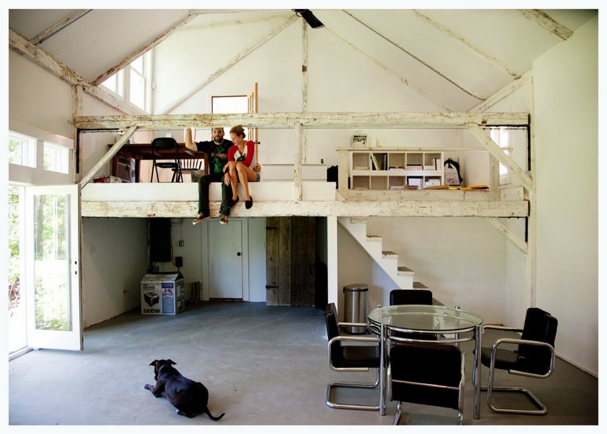 Комната-Антресоль в гараже