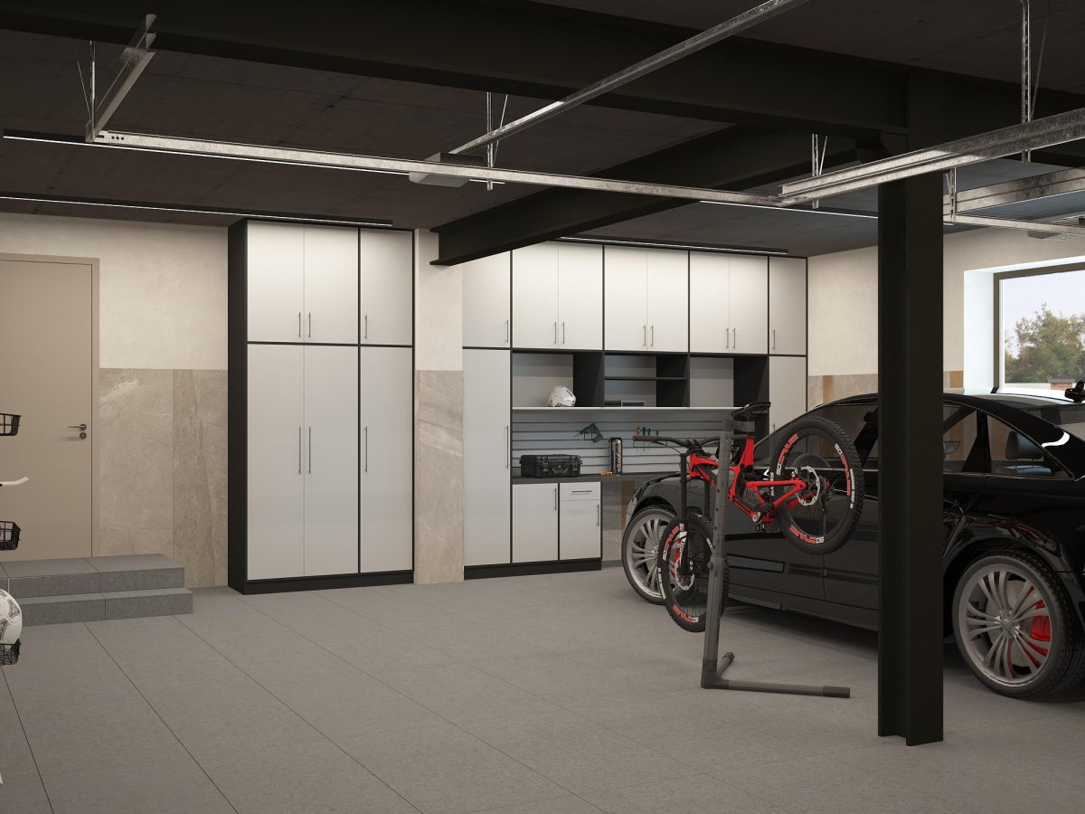 Дизайн гаража современная классика