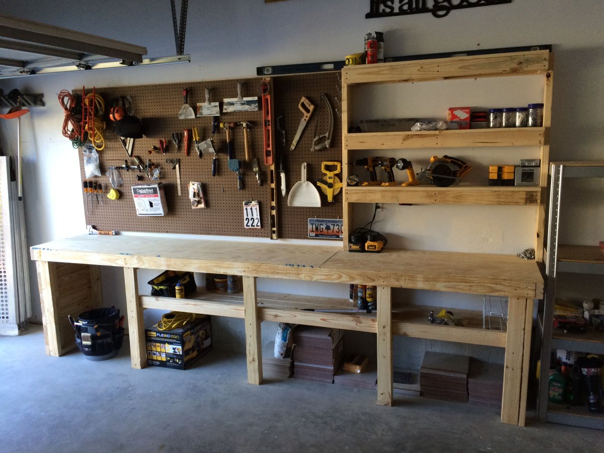 Металлическая мебель для гаража и мастерской
