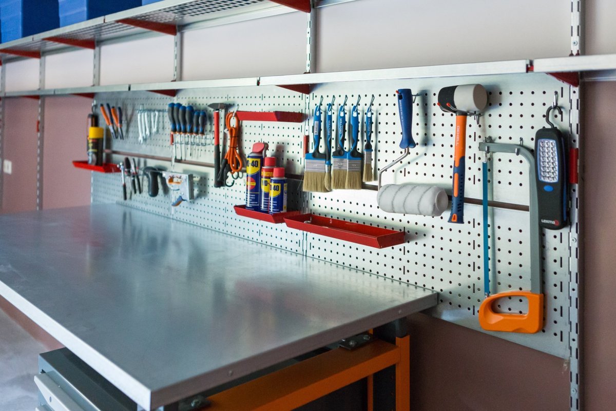 Перфопанель металлическая