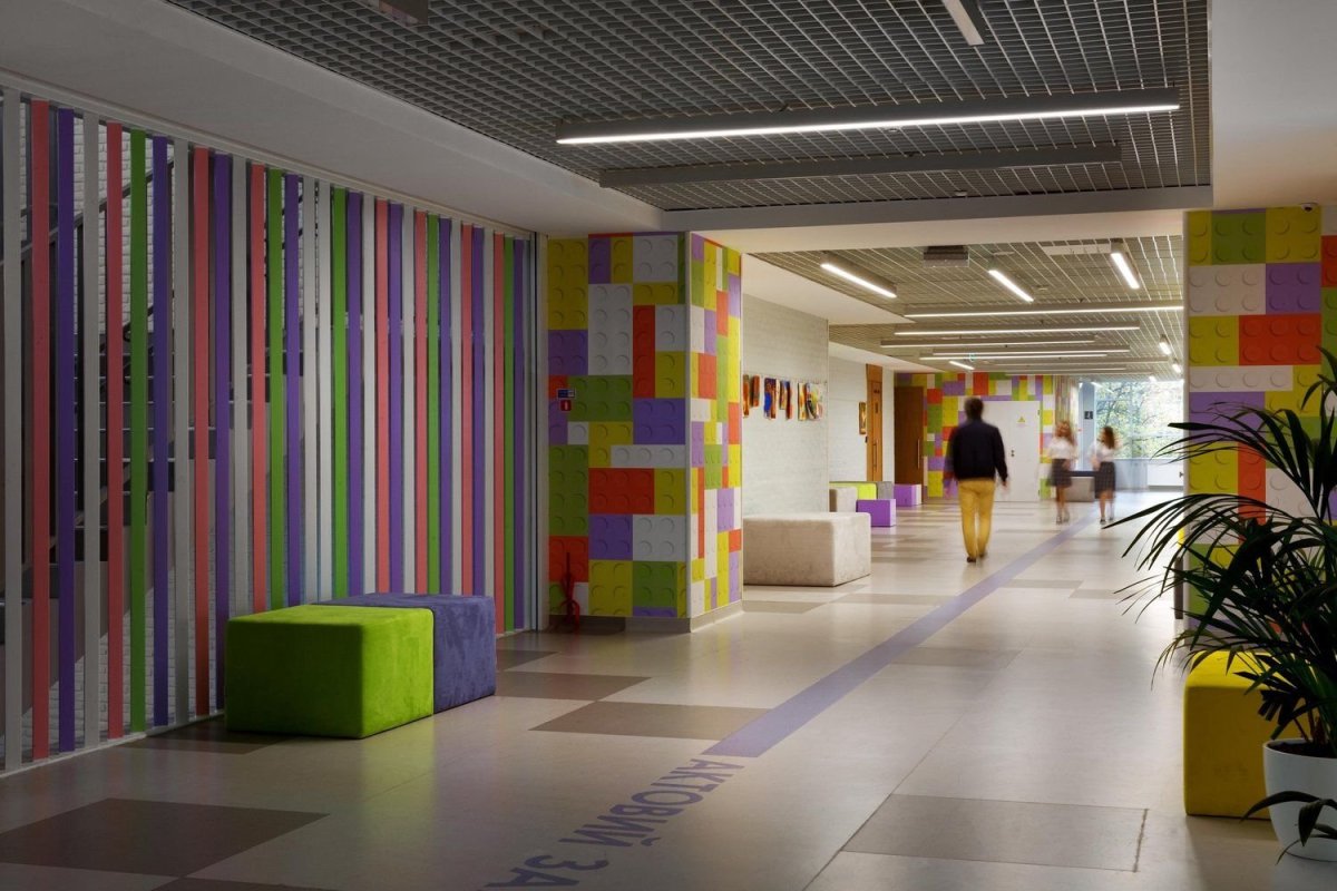 Современная школа интерьер