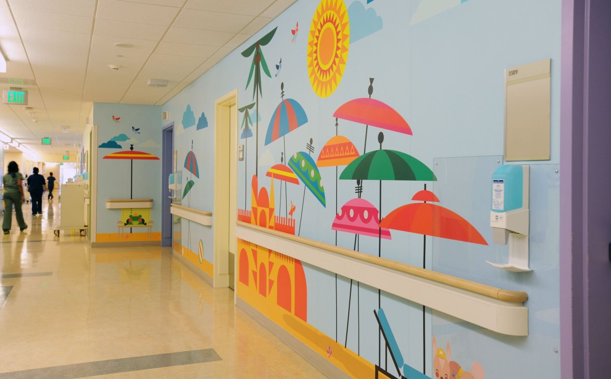 Оформление коридора в детском саду