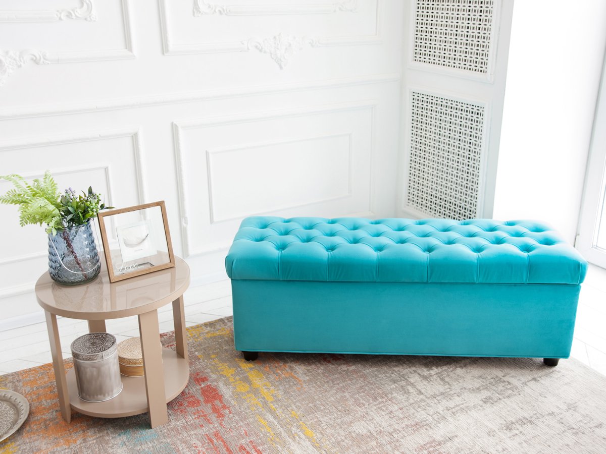 Банкетка в интерьере