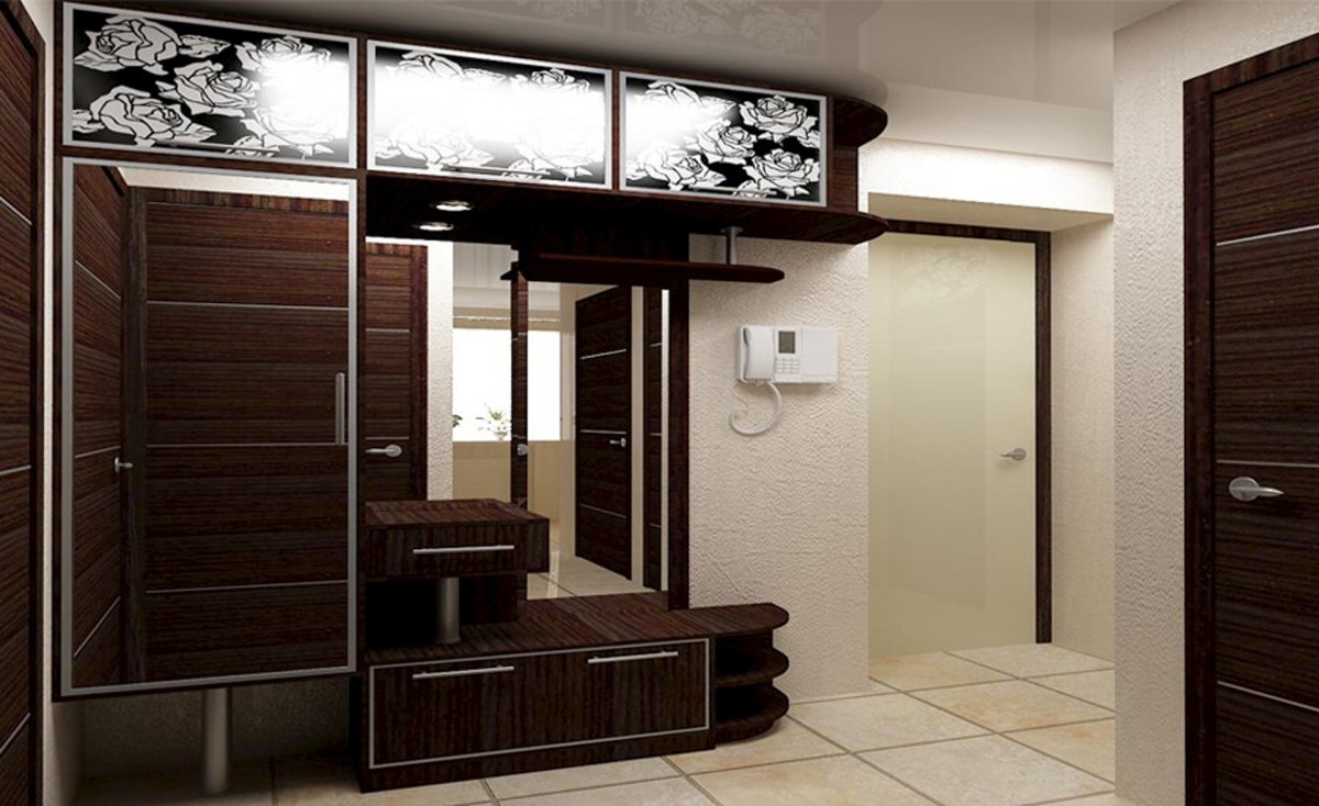 Встроенные прихожие в квадратный коридор