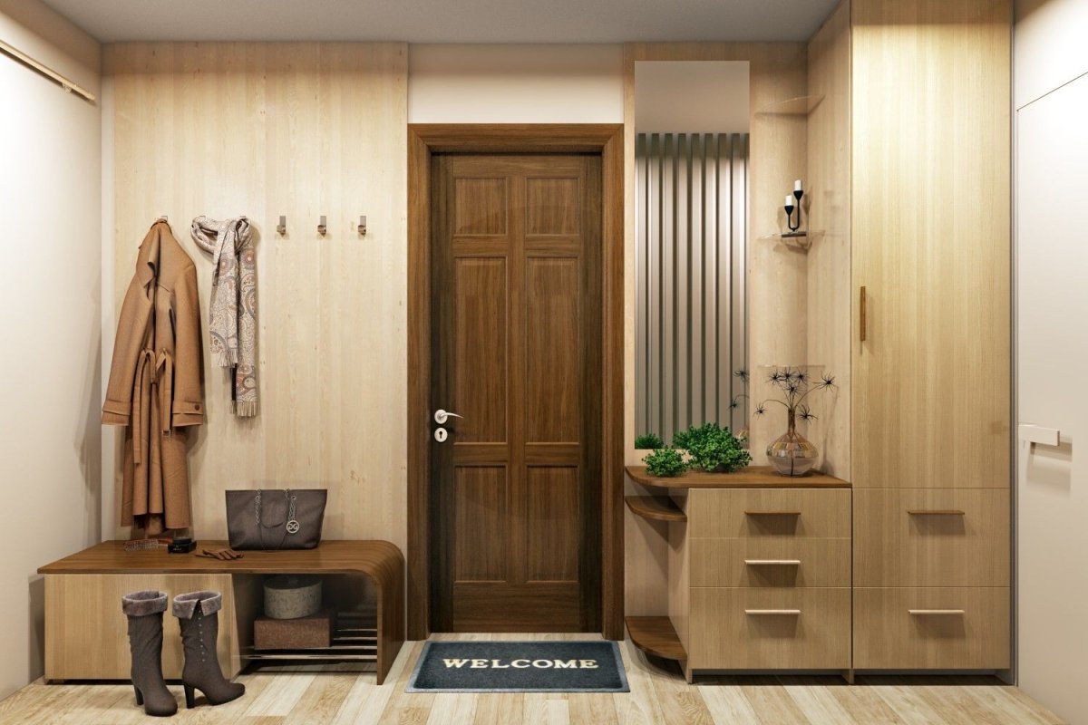 Прихожая на две стороны