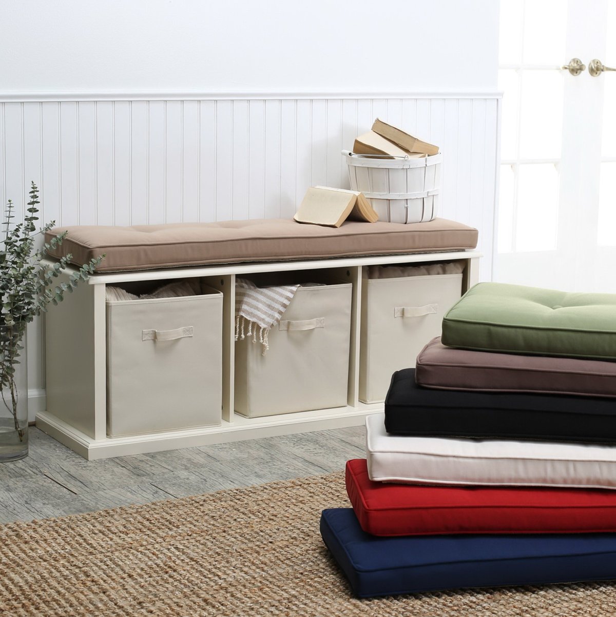 Сидушка в прихожую мягкая