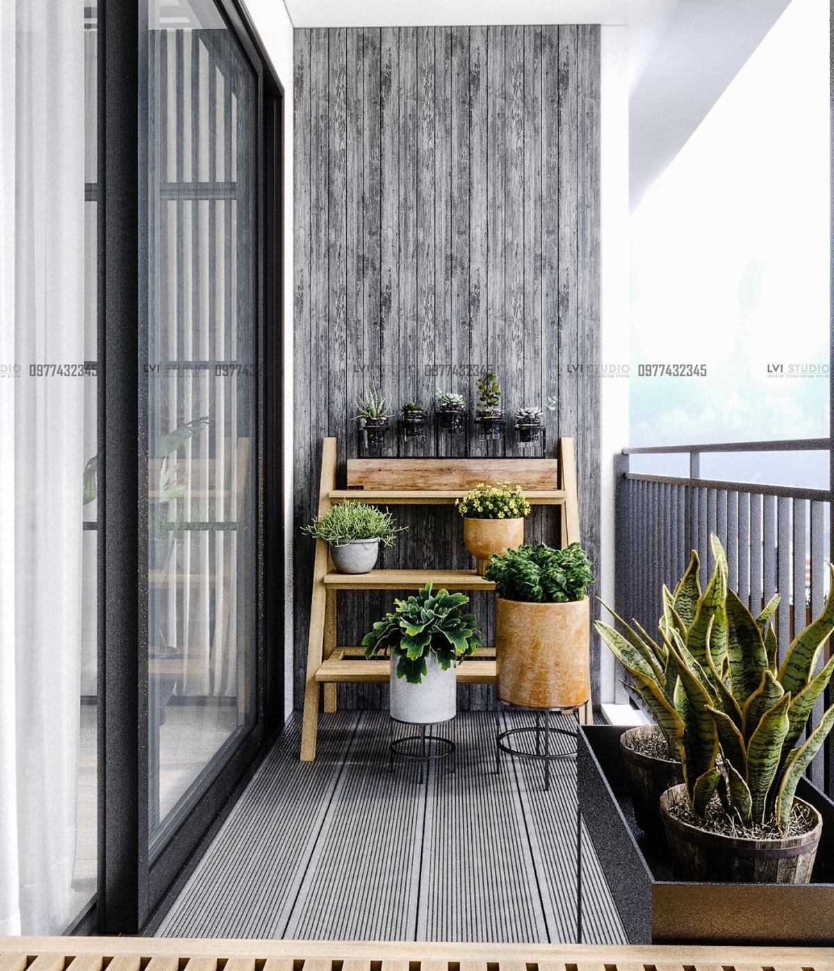 Растения на лоджии