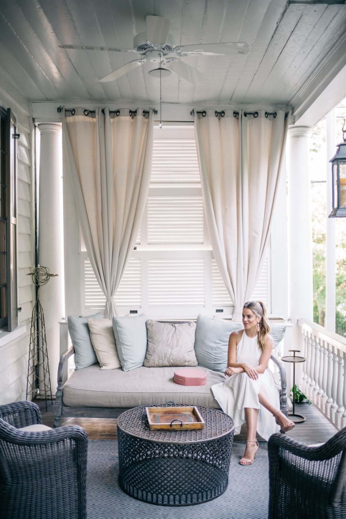 Шторы на веранду