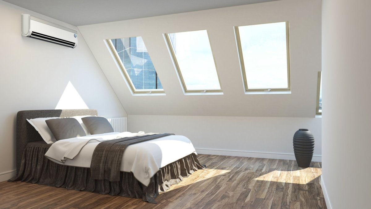 Кондиционирование мансарды