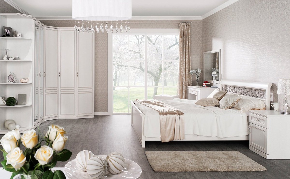 Мебель лазурит спальня Белладжио