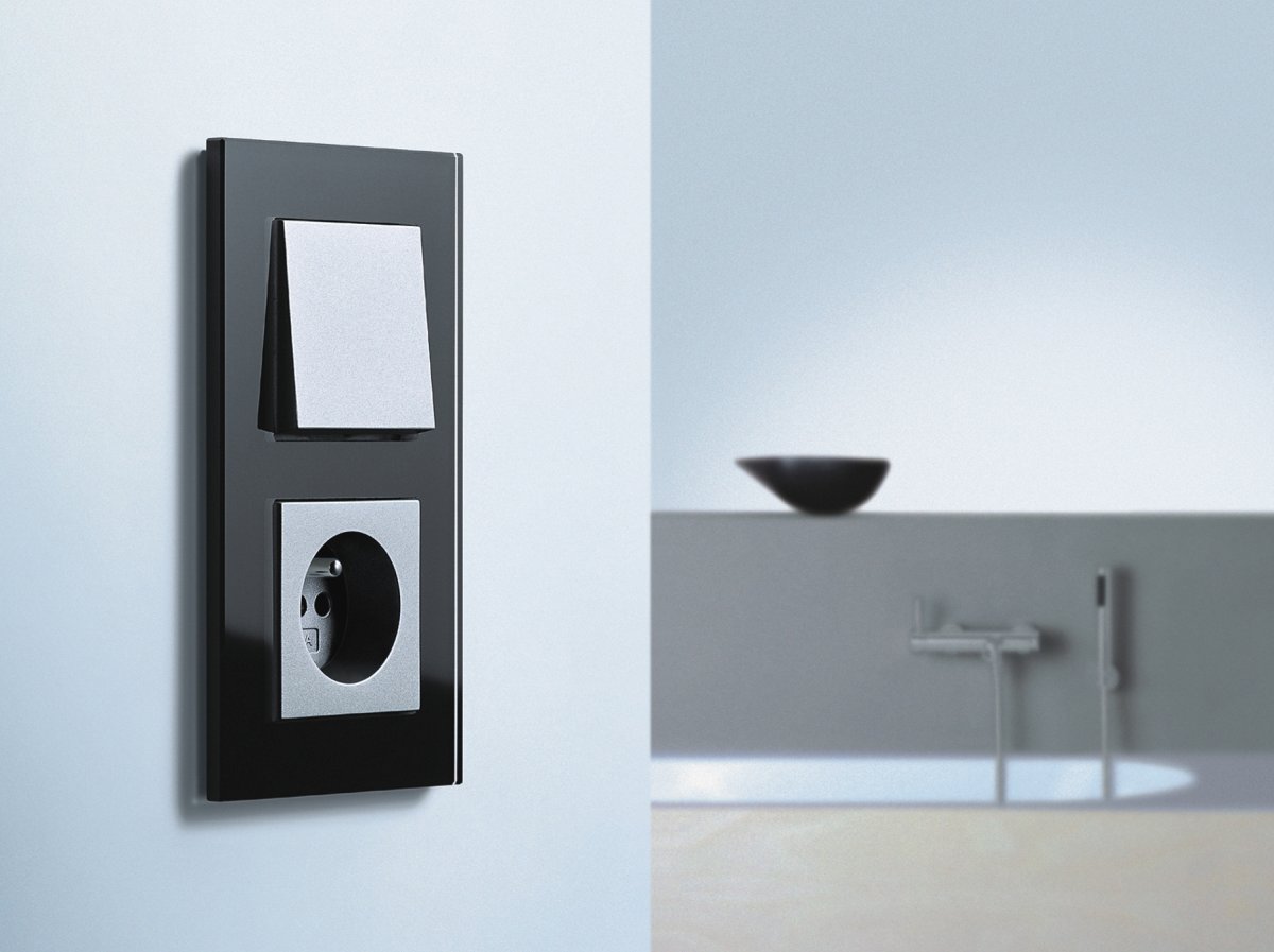 Gira Esprit розетки в интерьере