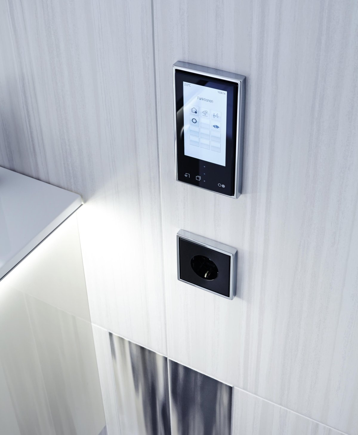 Выключатели Jung ls990 в интерьере