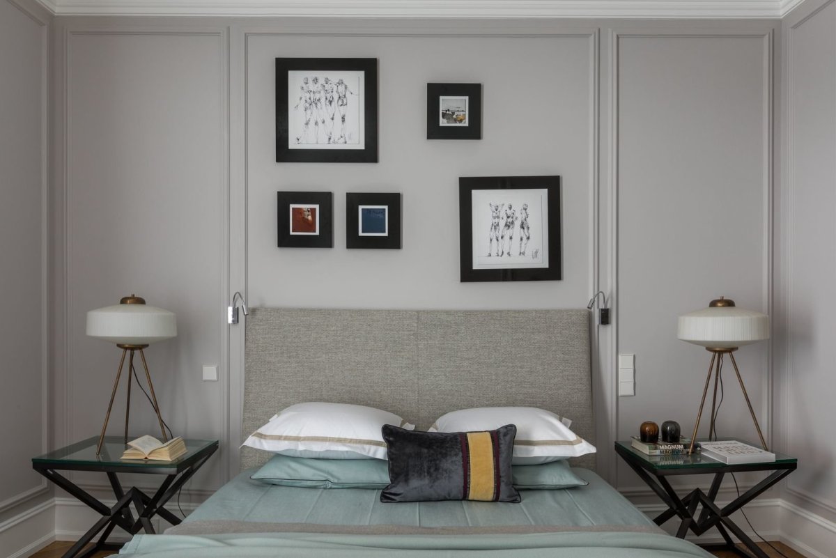 Светлый интерьер розетка