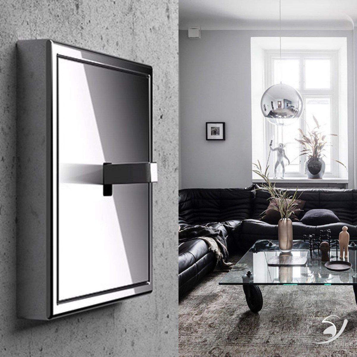 Серые розетки и выключатели в интерьере