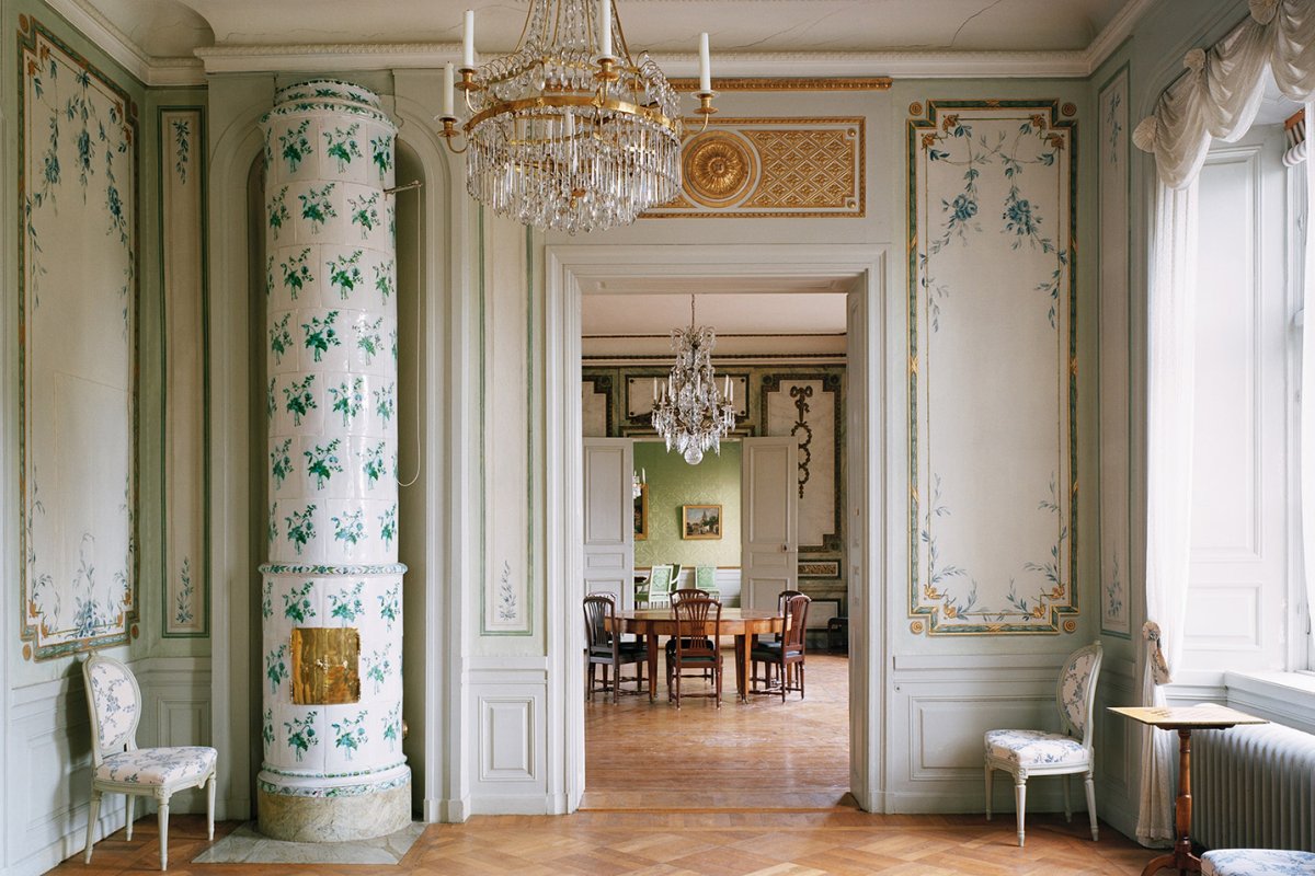 Изразцовая печь 19 век