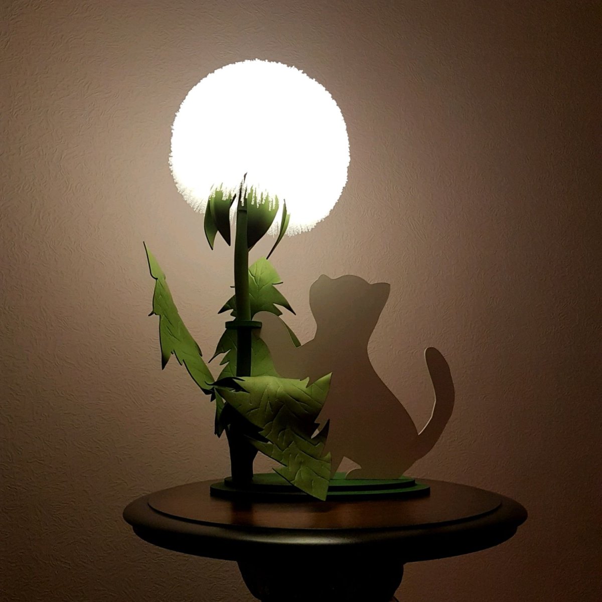 Светильник напольный одуванчик