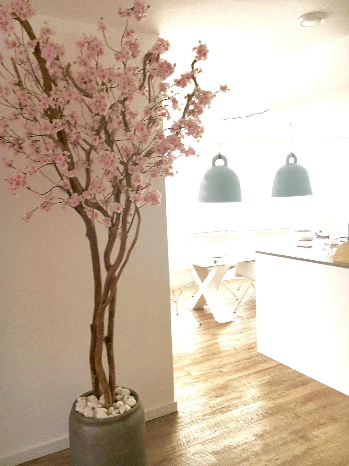 Декорирование искусственных деревьев