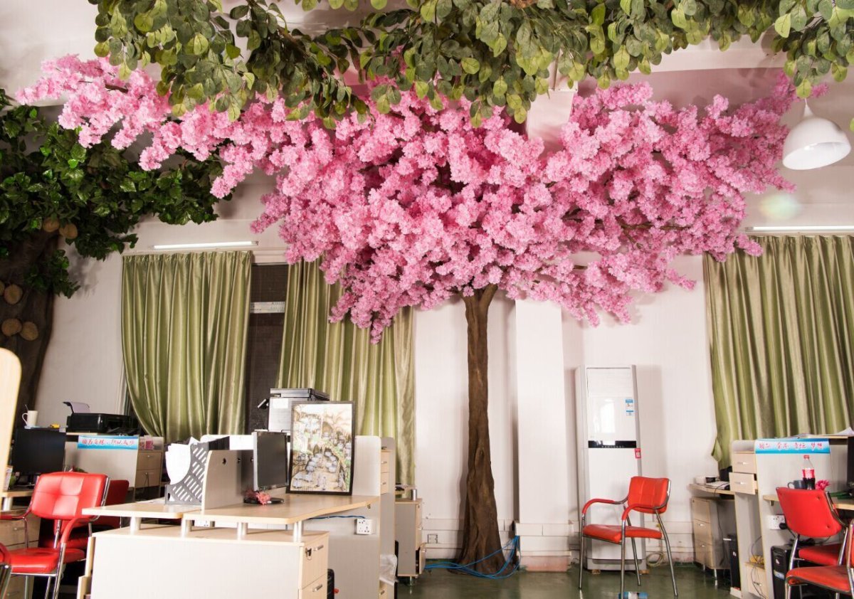 Искусственное дерево на стену