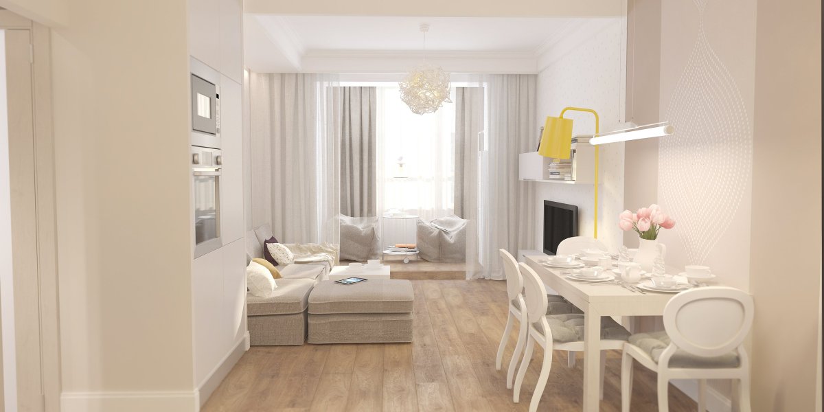 Цвет топленое молоко в интерьере