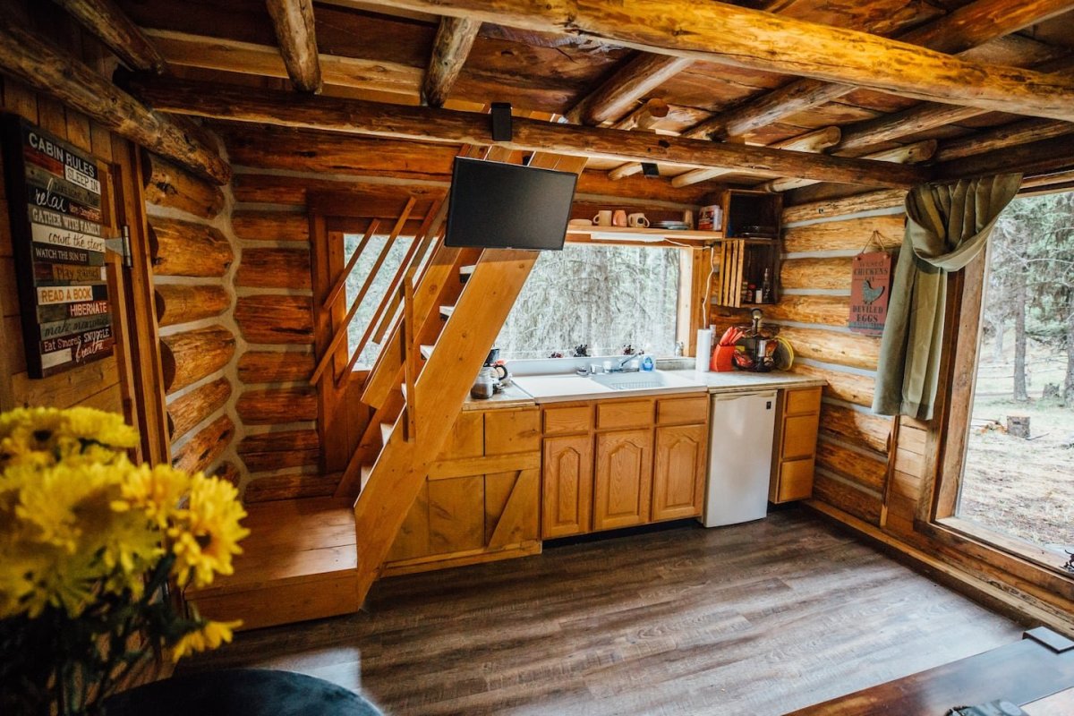 Дачный домик изнутри