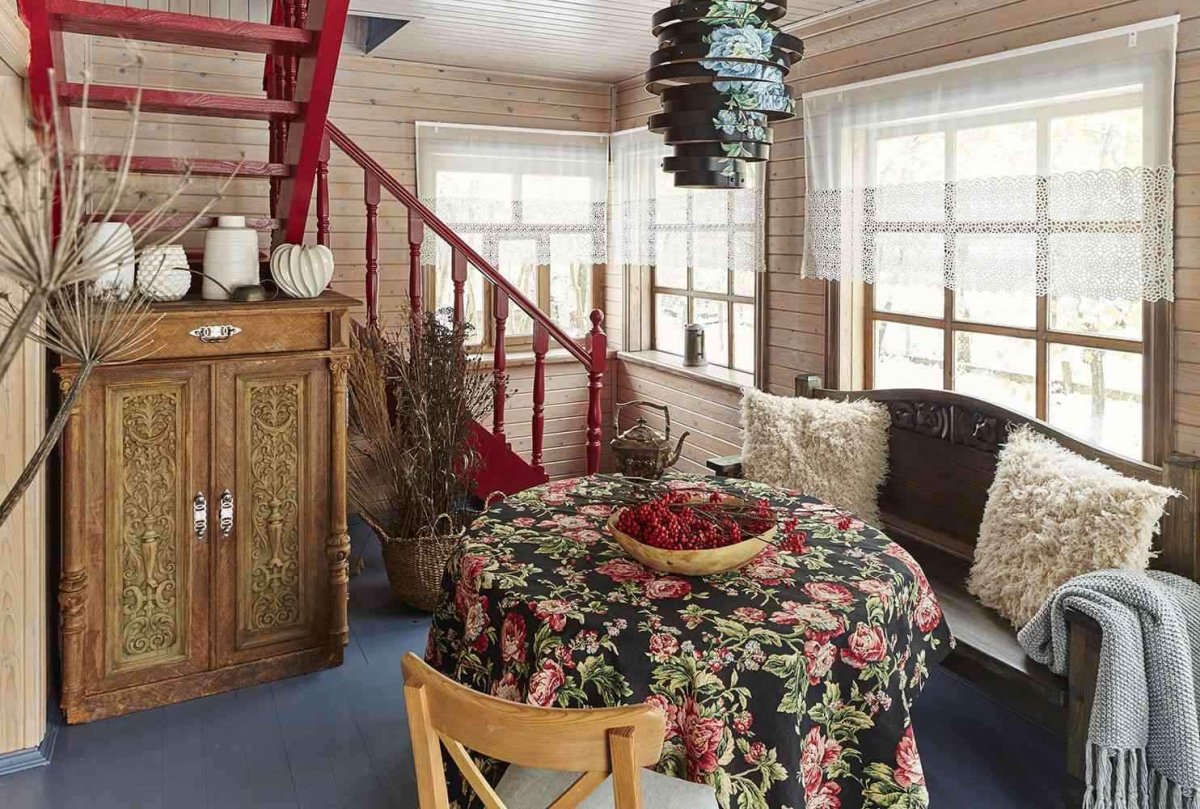 Интерьер дачи