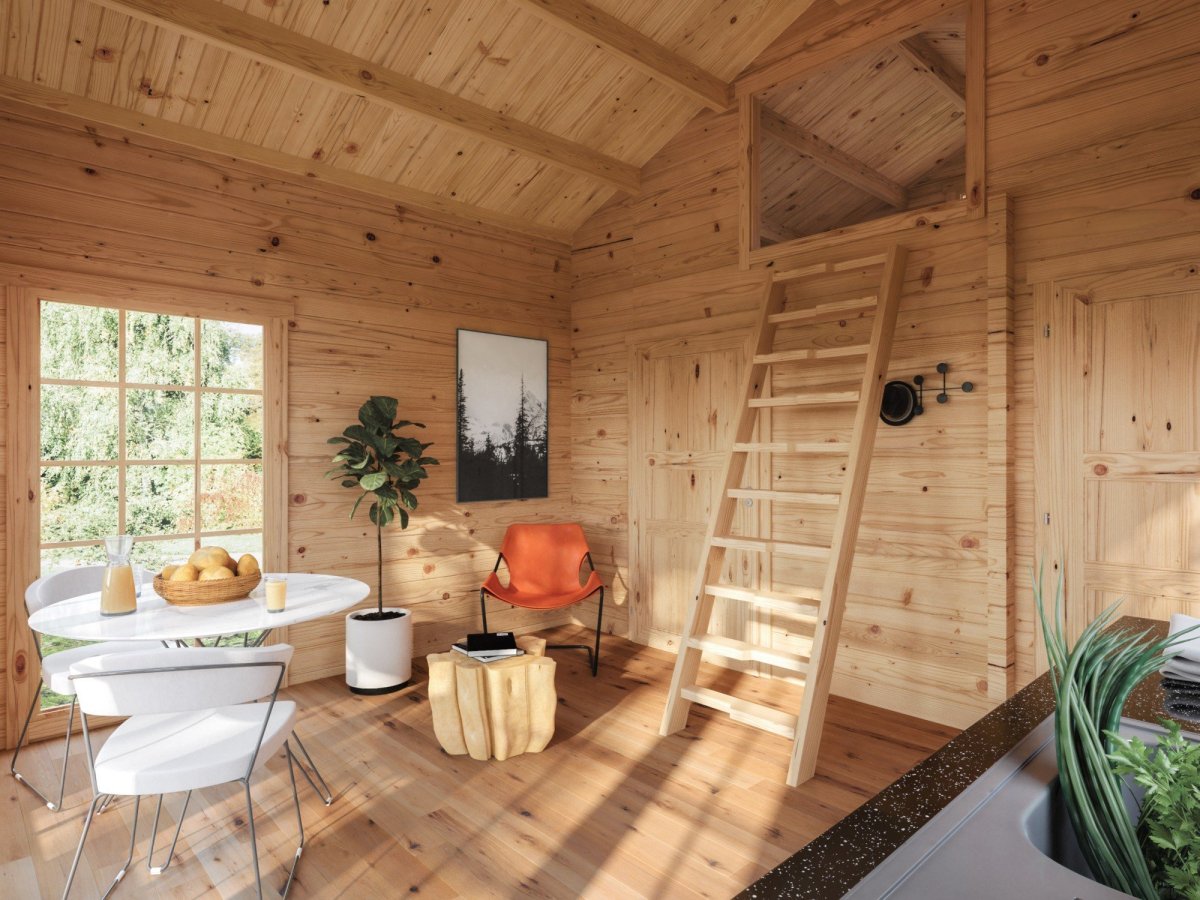 Дачный домик изнутри