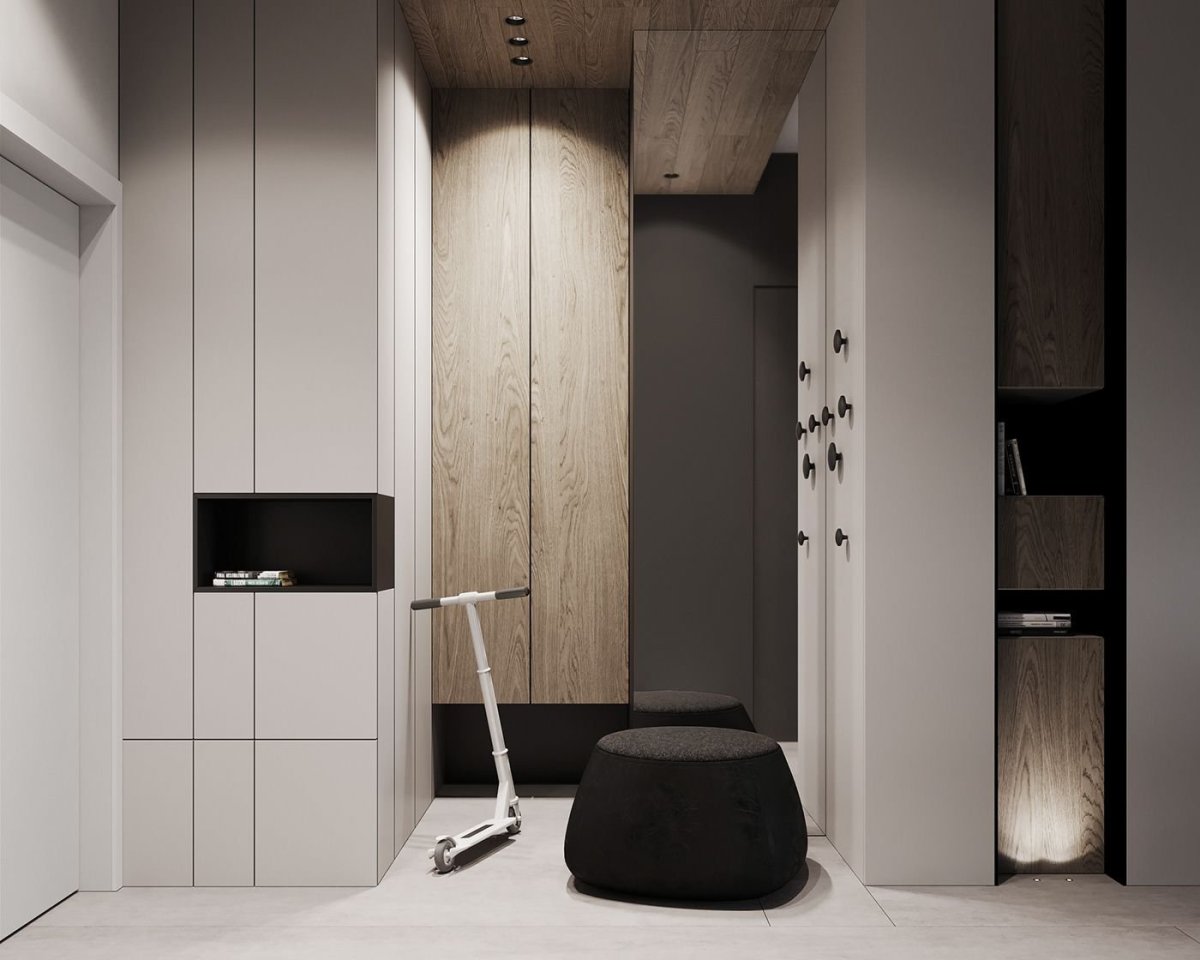 Серый кашемир стены