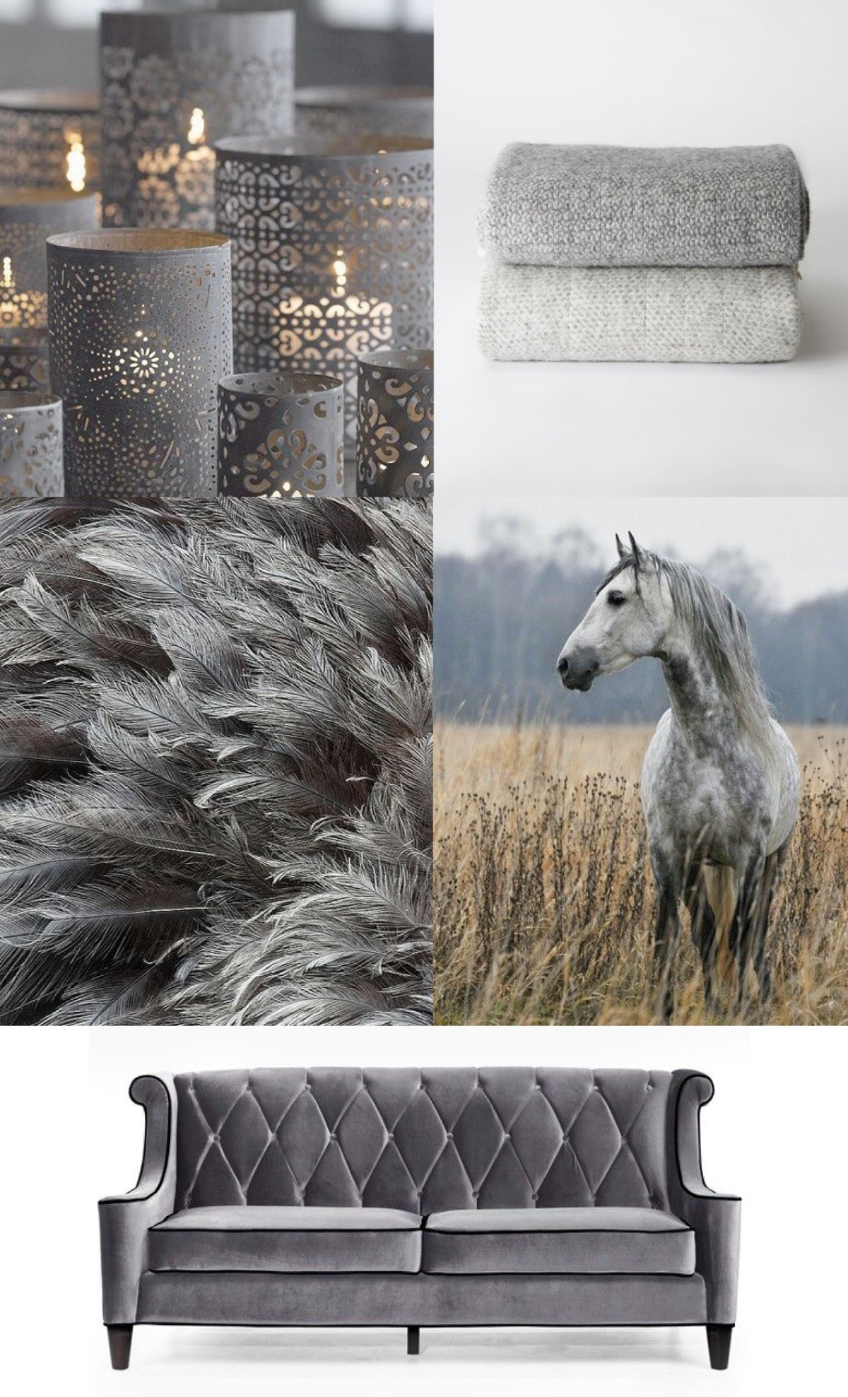 Мудборды серые